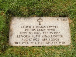 Lenora Ruth <I>King</I> Lawyer 