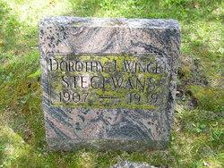 Dorothy J <I>Winget</I> Stegewans 