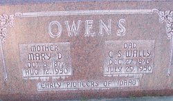 Mary Williams <I>Denning</I> Owens 