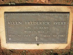 Allen Frederick Avery 