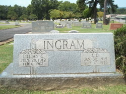 Lillian Gertrude <I>Williams</I> Ingram 