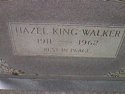 Hazel <I>King</I> Walker 