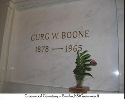 Lycurgus William “Curgie” Boone 