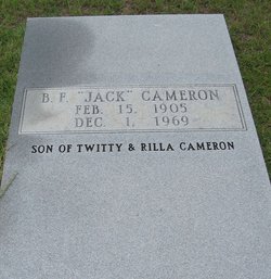 B Franklin “Jack” Cameron 