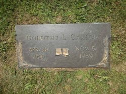Dorothy L. <I>Lippert</I> Carson 