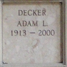 Adam L Decker 