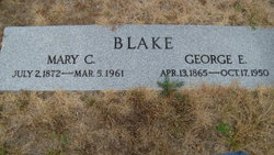 Mary C. <I>Fitzgerald</I> Blake 