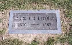 Carrie Lee <I>Andrews</I> LaForce 