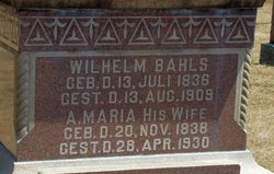 Wilhelm John Bahls 