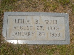 Leila Mae <I>Banks</I> Weir 