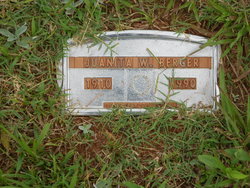 Lillian Juanita <I>Womble</I> Berger 
