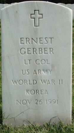 LTC Ernest Gerber 