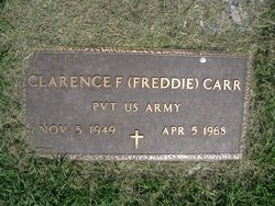 Clarence F “Freddie” Carr 