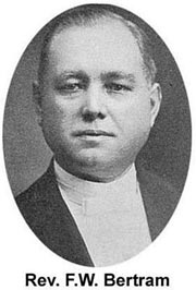 Rev Friedrich Wilhelm Bertram 