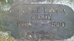 Bessie Leonia <I>Ray</I> Brady 
