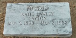 Katie <I>Lawley</I> Cayton 