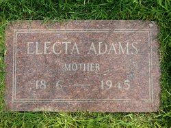 Electa <I>Allen</I> Adams 
