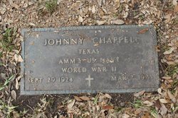 John Franklin “Johnny” Chappell 