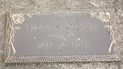 Hazel Mercedes <I>Nelson</I> Ozburn 