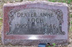Dexter Anne <I>Akkerman</I> Koch 