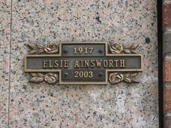Elsie Agnes Francis <I>Manke</I> Ainsworth 