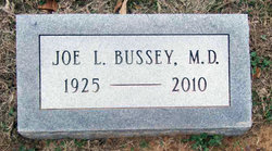 Dr Joe Leverett Bussey 