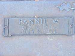 Fannie W Austin 