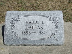Maude I <I>Phipps</I> Dallas 