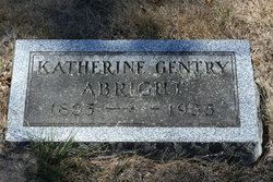 Katherine Clayton <I>Gentry</I> Abright 