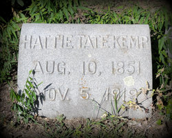 Hattie J <I>Tate</I> Kemp 