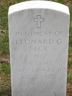 Leonard G Beck 