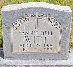 Fannie Bell Christine <I>Edwards</I> Witt 