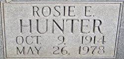 Rosie Ellen <I>Edwards</I> Hunter 