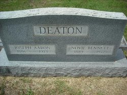 Novie <I>Bennett</I> Deaton 