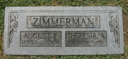 August F Zimmerman 