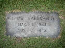 William Thomas Alexander 