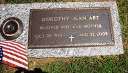 Dorothy Jean <I>Adams</I> Abt 