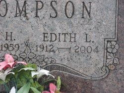 Edith Louise <I>Bickers</I> Thompson Boston 