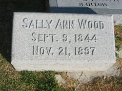 Sally Ann <I>Hamilton</I> Wood 