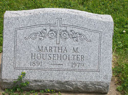 Martha <I>Schrock</I> Householter 