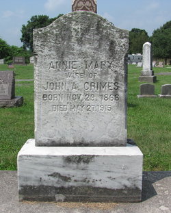 Annie Mary <I>Arnold</I> Grimes 