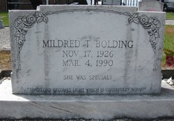 Mildred T Bolding 