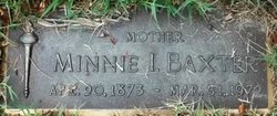 Minnie Ida <I>Finnacom</I> Baxter 