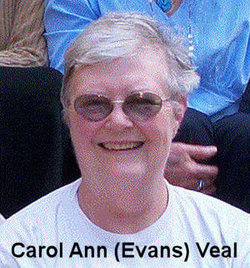 Carol Ann <I>Evans</I> Veal 