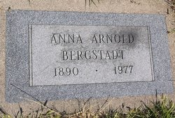 Anna <I>Arnold</I> Bergstedt 