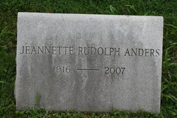 Jeannette R. <I>Rudolph</I> Anders 