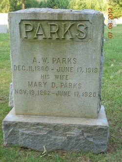 Mary Isabella <I>Davidson</I> Parks 