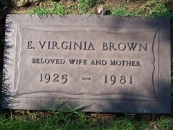 Ethel Virginia <I>Henry</I> Brown 
