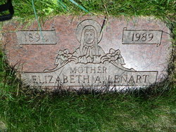 Elizabeth “Elsie” <I>Waradzyn</I> Lenart 