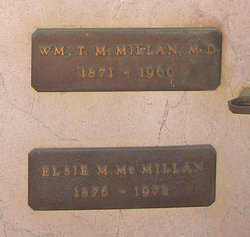 Elsie May <I>Walter</I> McMillan 